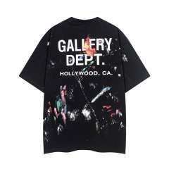 Gallery Dept Splatter Ink T-shirt Black White