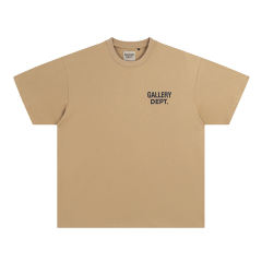 Gallery Dept Classic T-shirts Brown Black Khaki