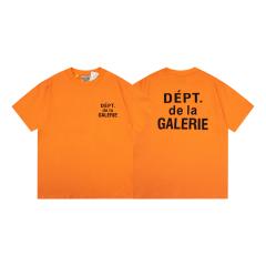 Retro orange base logo graffiti Washed Print tee