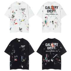 Gallery Dept Splatter Ink T-shirt Black White