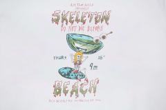 Beach Surf Skull Print Tee 2 colors 29047350