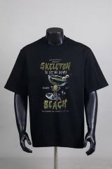 Beach Surf Skull Print Tee 2 colors 29047350