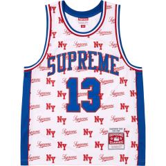 Sup x Mitchell & Ness NY All‑Over‑Print Basketball Jersey
