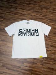 Cough Syrup Block Box Letter Front And Back Double Sided Print Tee 2 colors 29290013