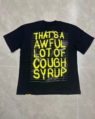 Cough Syrup Grunge Streetwear Notebook Scribble Letter Double Side Print Tee 2 colors 29302356