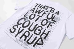 Cough Syrup Grunge Streetwear Notebook Scribble Letter Double Side Print Tee 2 colors 29302356