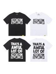Cough Syrup Block Box Letter Front And Back Double Sided Print Tee 2 colors 29290013