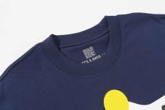 Cough Syrup Minimal Urban Street Flat Silhouette Character Scene Dual Side Bold Color Block Typography Tee 29302251