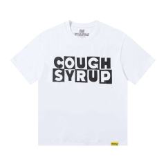Cough Syrup Block Box Letter Front And Back Double Sided Print Tee 2 colors 29290013
