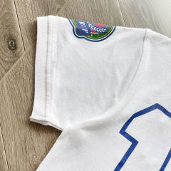 1:1 Top Quality That's A Awful Lot of Cough Syrup Letter Embroidered Cotton Polo Short Sleeve