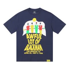 Cough Syrup Minimal Urban Street Flat Silhouette Character Scene Dual Side Bold Color Block Typography Tee 29302251