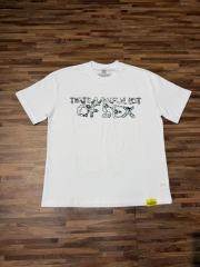 Cough Syrup Unique Aesthetic Figure Constructed Letter Front Back Printed Tee 2 colors 29290006