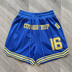 That's A Awful Lot Of Cough Syrup Letter Embroidered Tee Shorts Set