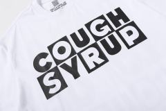 Cough Syrup Block Box Letter Front And Back Double Sided Print Tee 2 colors 29290013