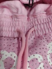 Pink All Over VVS Rhinestone Shorts