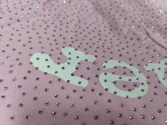Pink All Over VVS Rhinestone Shorts