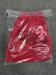 Red Double Reversed Number 5 Star Speckle Sweat Shorts