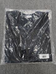 1:1 Top Quality Black Dark Grey Tone Spider Web Short Sleeve T-Shirt