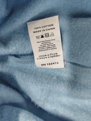 Blue All Over Mini Rhinestone Shorts