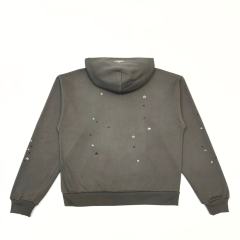 1:1 TOP Quality Reflective Big Star Print Hoodie & Pants Set