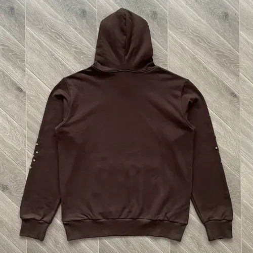 1:1 Quality Spider Worldwide Rodeo Brown Hoodie