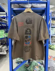 Paly Hollywood Washed Cartoon Graphic Tee