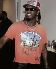 Paly Hollywood Offset Portrait Graphic Tee