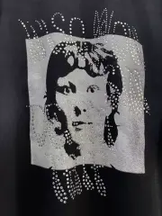 Paly Hollywood Street Rhinestone Distressed Tee