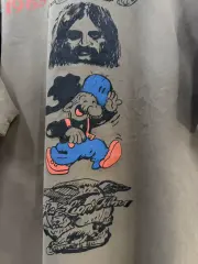 Paly Hollywood Washed Cartoon Graphic Tee