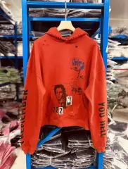 Paly Hollywood High Street Graffiti Fleece Hoodie