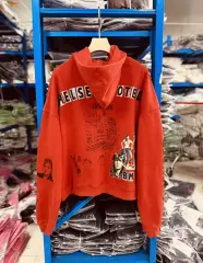 Paly Hollywood High Street Graffiti Fleece Hoodie