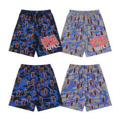 ASAALI All‑Over Bomb Graphic Print Sweat Shorts