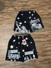ASAALI Sugarhill New York Star Graphic Sweat Shorts