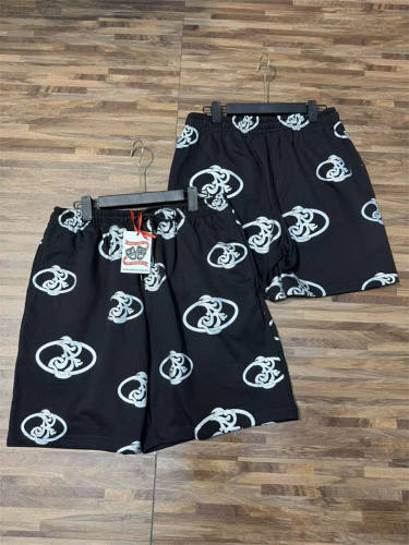 ASAALI All‑Over Ornate Print Sweat Shorts