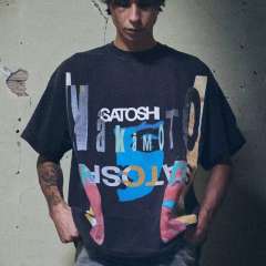 Satoshi Colorful Letters Shirt