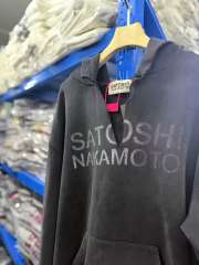 Satoshi 26SS Destructo Studde Open Neck Hoodie