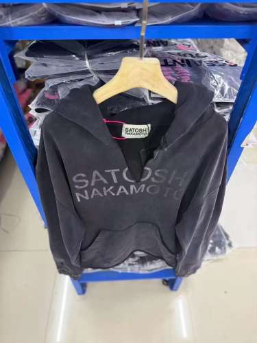 Satoshi 26SS Destructo Studde Open Neck Hoodie