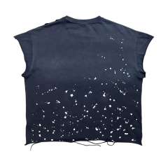 Satoshi White Spot Holes Tank Top