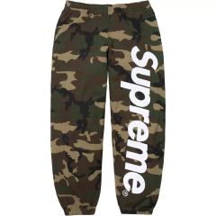 SUPREM* SATIN APPLIQUÉ APPLIQUE HOODED SWEATSHIRT HOODIE