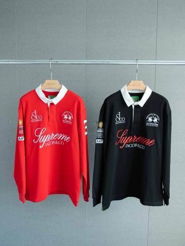 Sup La Martina SS26 WEEK16 Rugby Polo Long Sleeves 2 Colors