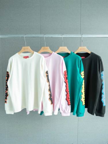 Sup ss26 Cracked Longsleeves 4 Colors