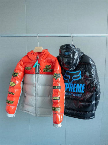 Sup x Fox Racing Week9 Shiny Down Puffer Jacket