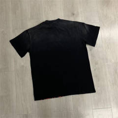 DUAA Rhinestone Washed Distressed Cotton Streetwear T-Shirt