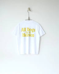 Sup All Dogs Go To Heaven Tee Black White