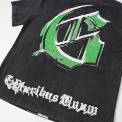 Monitor Matrix Pyramid Print Washed Tee 29098138