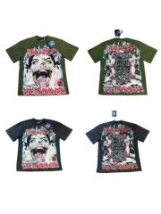 Screaming Face Faith Star Paradise Graphic T-shirt 2 colors 29033223