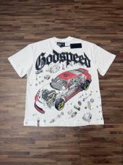 Modified car parts G logo white short-sleeved T-shirt 29047408
