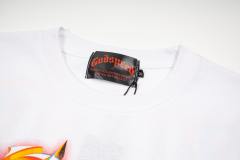 Vintage military style steel helmet skull 3D gradient slogan distressed T-shirt 29053409
