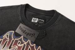 Vintage Liberty Goddess Printed Distressed Double-Sided Print T-shirt 29035095