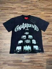 Monitor Matrix Pyramid Print Washed Tee 29098138